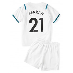 Divisa di Calcio Manchester City Ferran Torres 21 Bambino Trasferta 2021/2022 